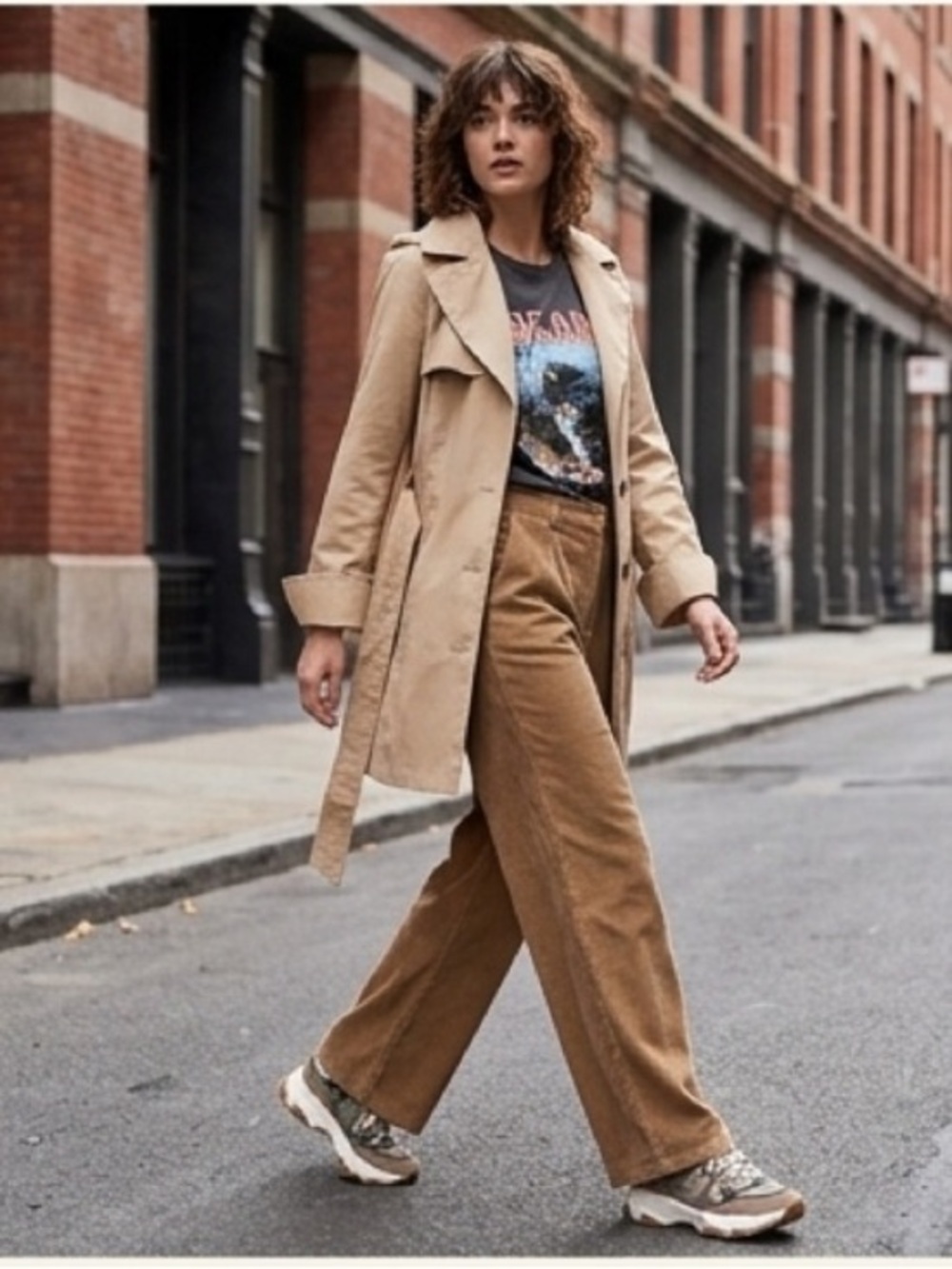 ELLEN TRACY Trench Coat Sz S